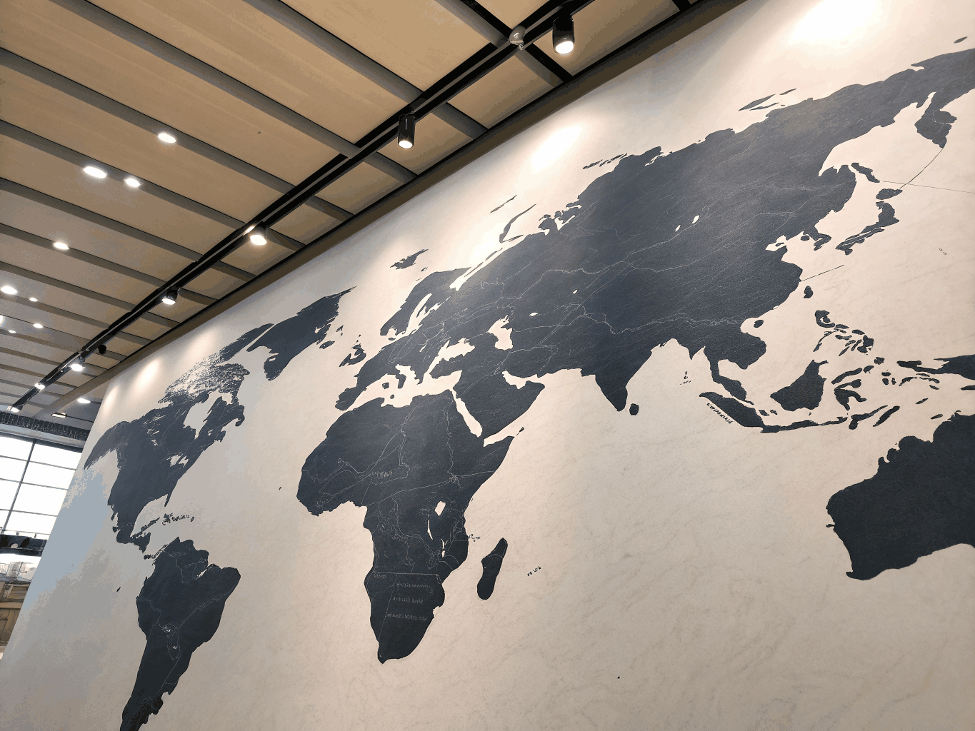 3D glass rendering of the Australian continent